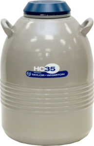 liquid nitrogen tanks
